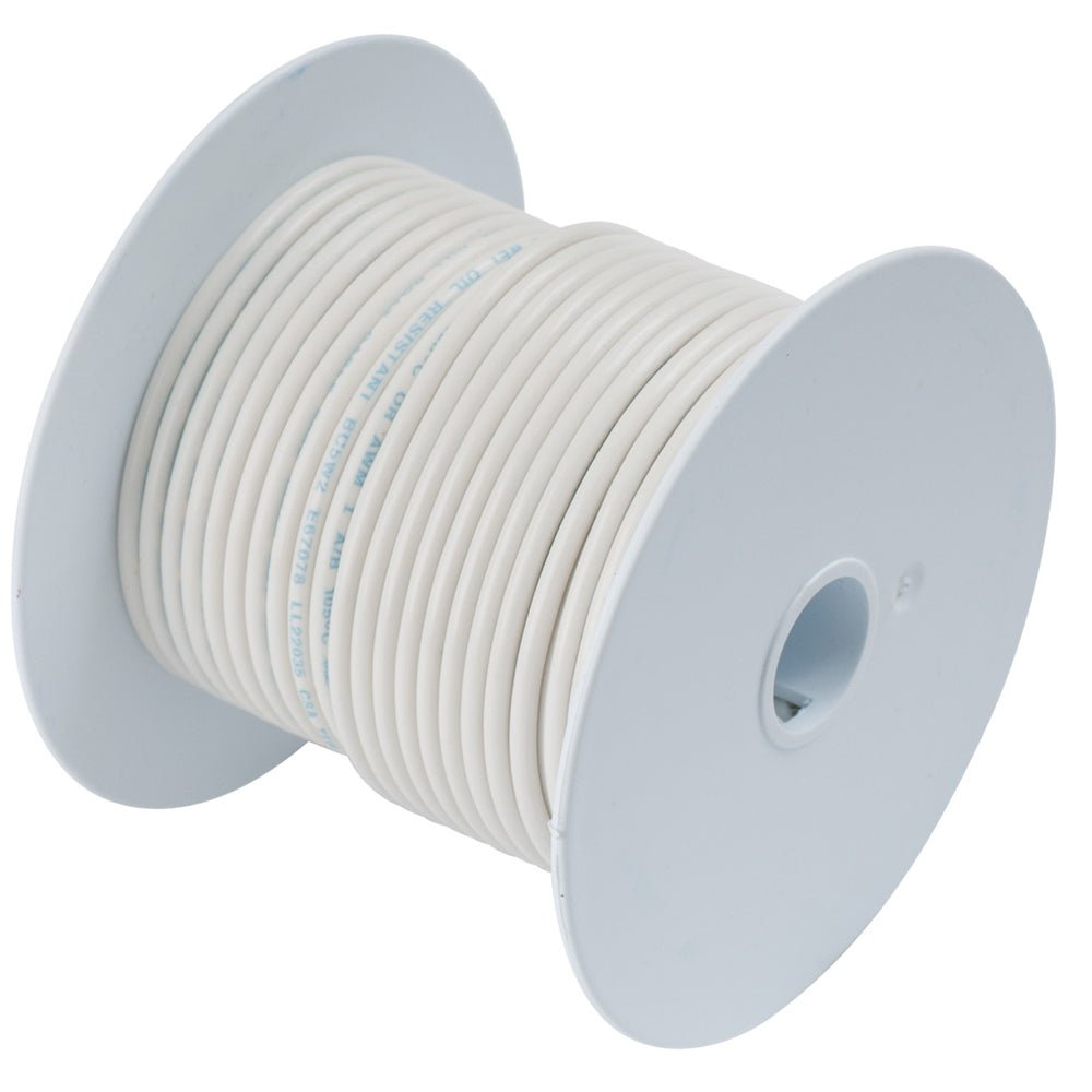 Ancor White 10 AWG Tinned Copper Wire - 100' [108910] - Houseboatparts.com