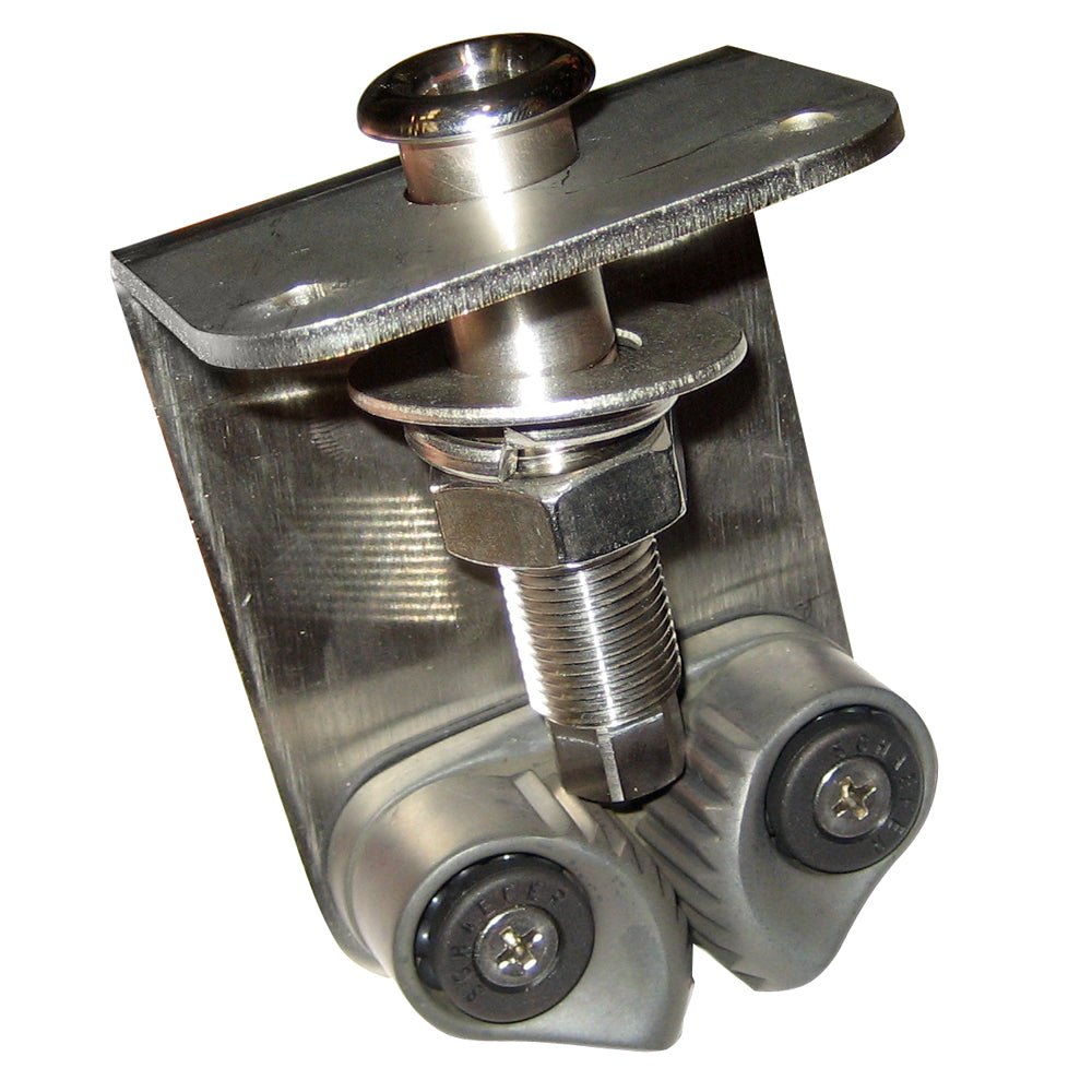 Rupp Marine Halyard Line Tensioner Thru Gunwale/Fairlead - 2.875" [MI-001ST] - Houseboatparts.com