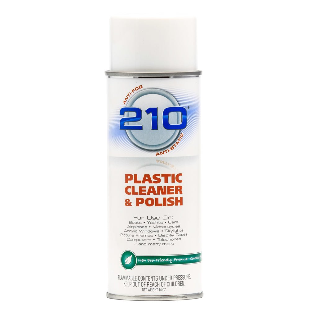 Camco 210 Plastic Cleaner Polish 14oz Spray [40934] - Houseboatparts.com