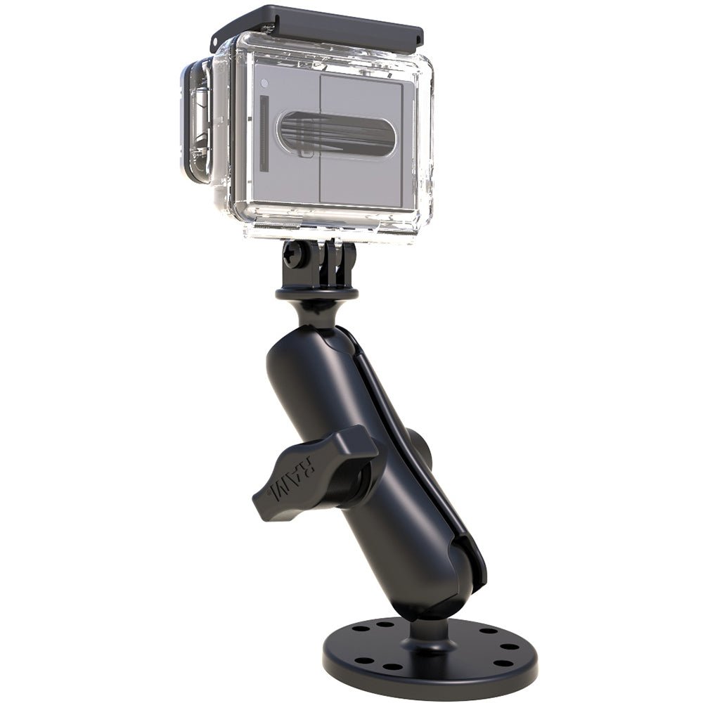 RAM Mount 1" Ball Mount w/Custom GoPro Hero Adapter [RAM-B-138-GOP1U] - Houseboatparts.com