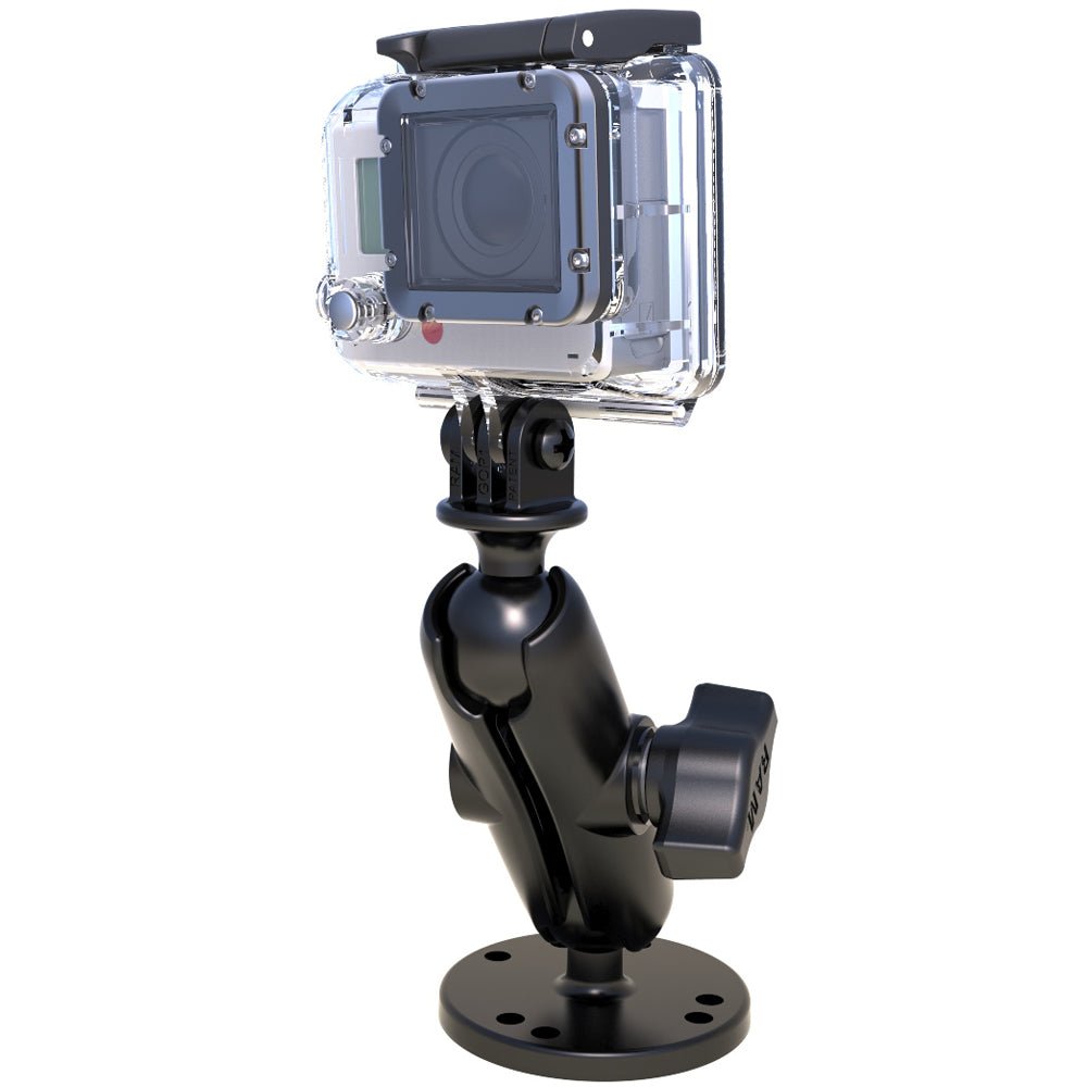 RAM Mount 1" Ball Mount w/Custom GoPro Hero Adapter [RAM-B-138-GOP1U] - Houseboatparts.com