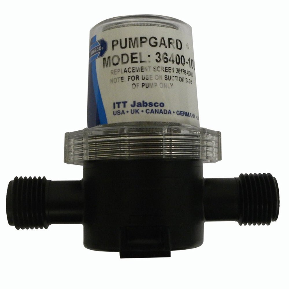 Jabsco Pumpguard In-Line Strainer - 1/2" NPT Port [36400-1000] - Houseboatparts.com