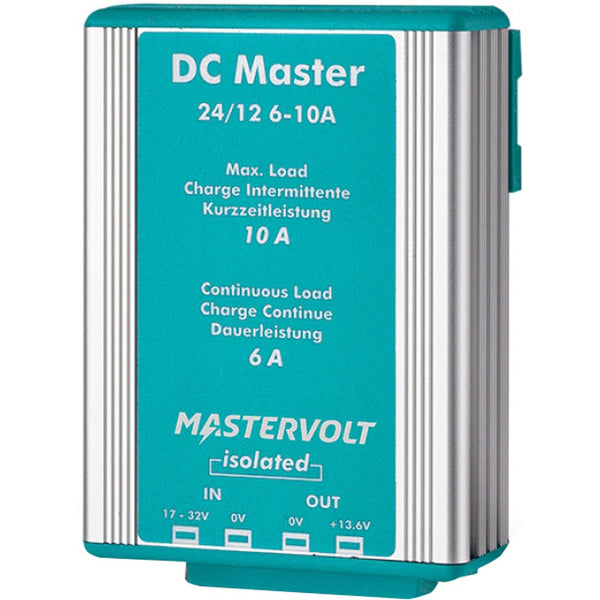 Mastervolt DC Master 24V to 12V Converter - 6A w/Isolator [81500200] - Houseboatparts.com