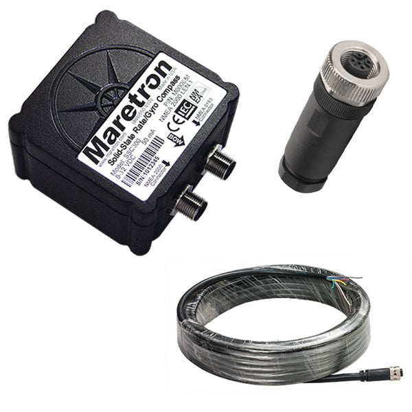 Maretron Solid-State Rate/Gyro Compass w/10m Cable & Connector [SSC300-01-KIT] - Houseboatparts.com