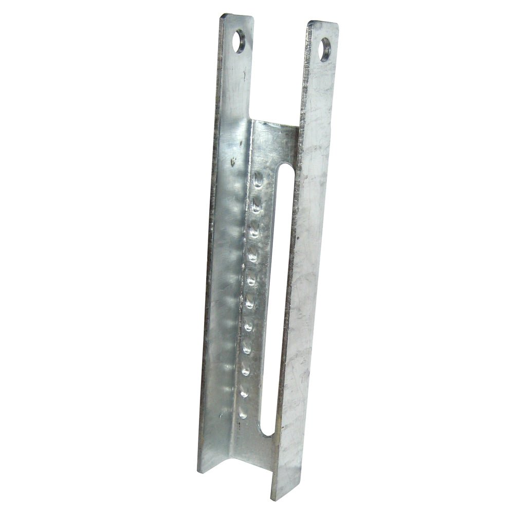 C.E. Smith Vertical Bunk Bracket Lanced - 9-1/2" [10600G40] - Houseboatparts.com