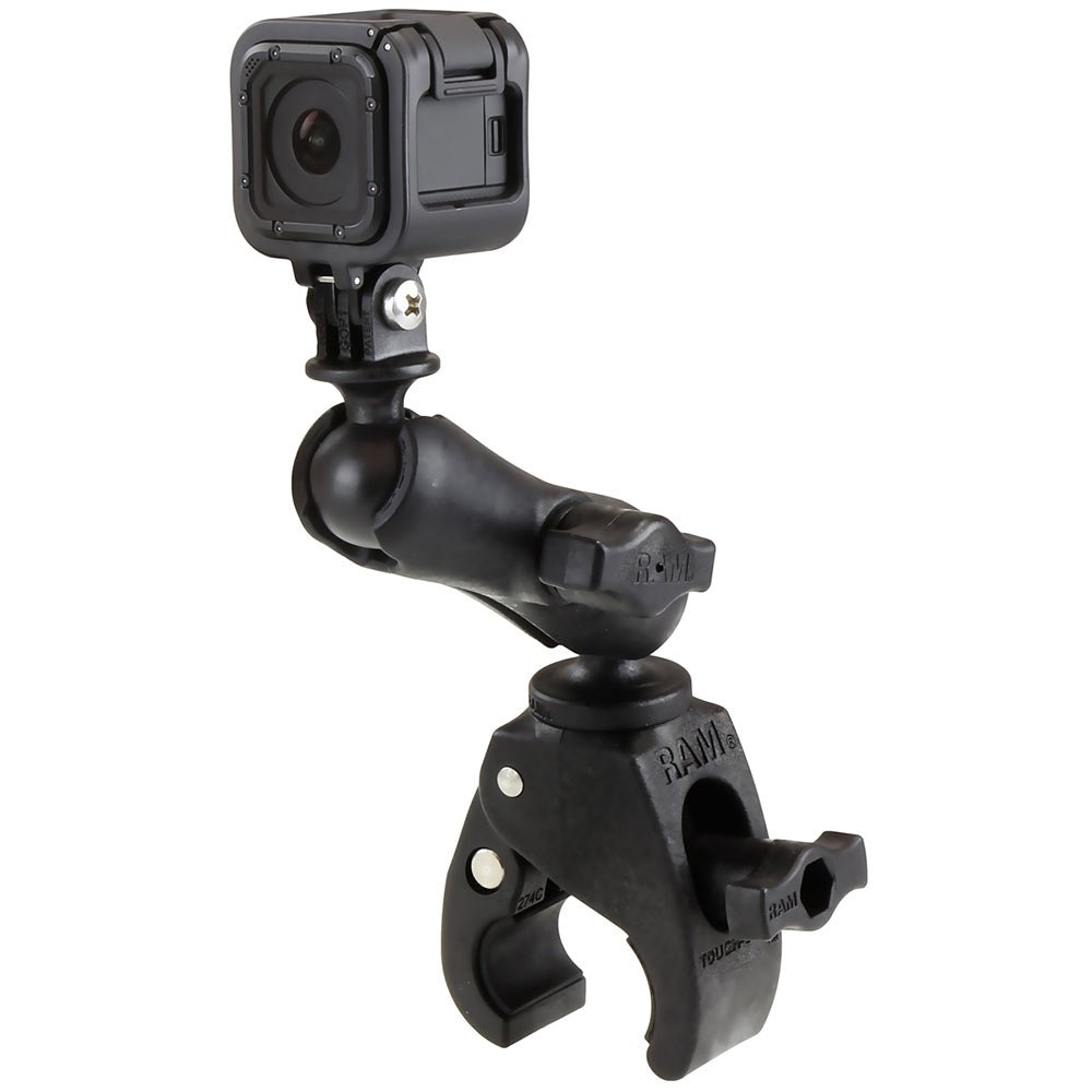 RAM Mount Small Tough-Claw Mount w/Custom GoPro Hero Adapter [RAP-B-400-GOP1U] - Houseboatparts.com