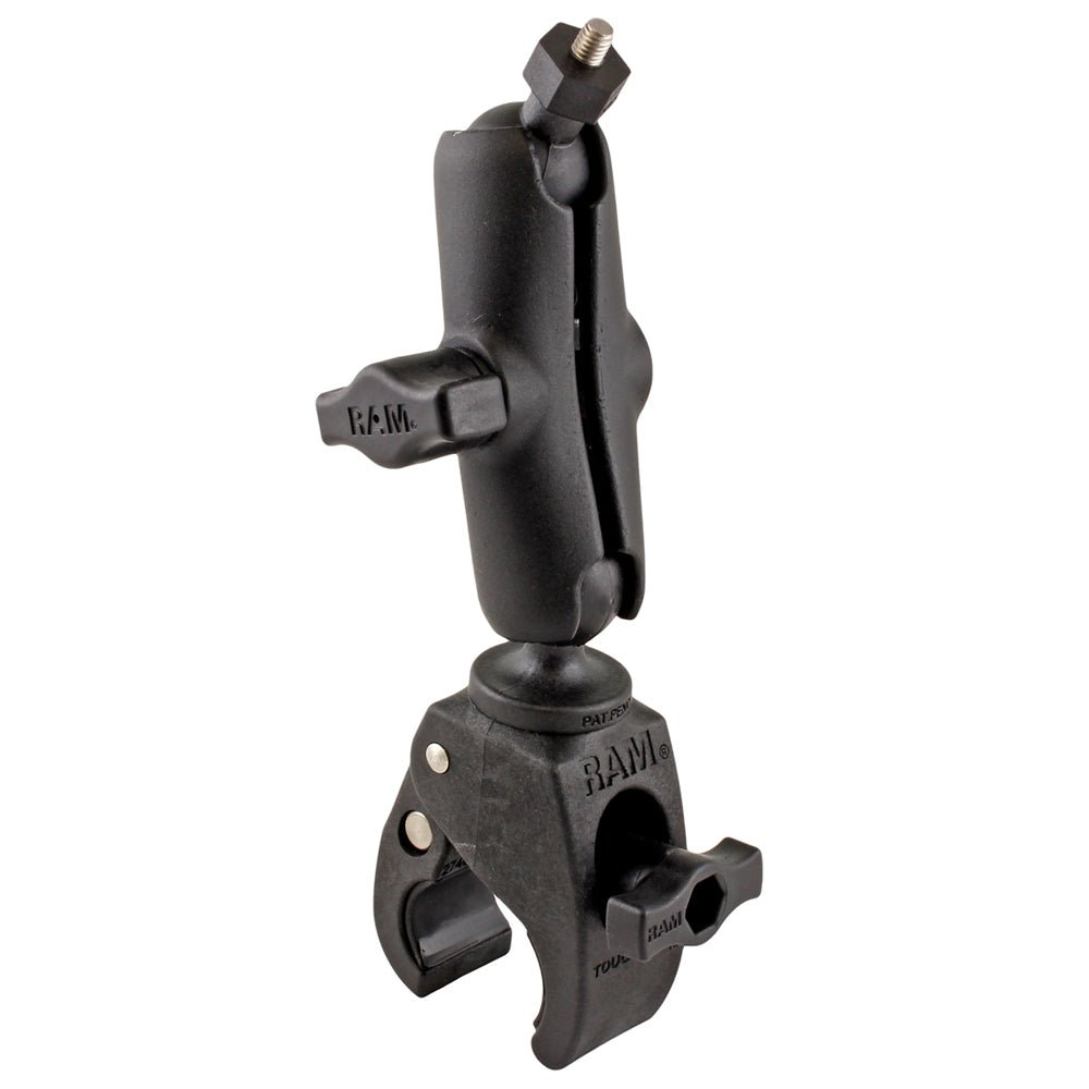 RAM Mount Small Tough-Claw Base w/1" Ball & M6 x 30 SS Hex Head Bolt f/Raymarine Dragonfly-4/5 & WiFish [RAM-B-400-379-M616U] - Houseboatparts.com