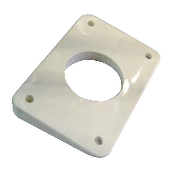 Rupp 10 Degree Top Gun Mounting Wedge White - Sold Individually [17-1510-50W] - Houseboatparts.com