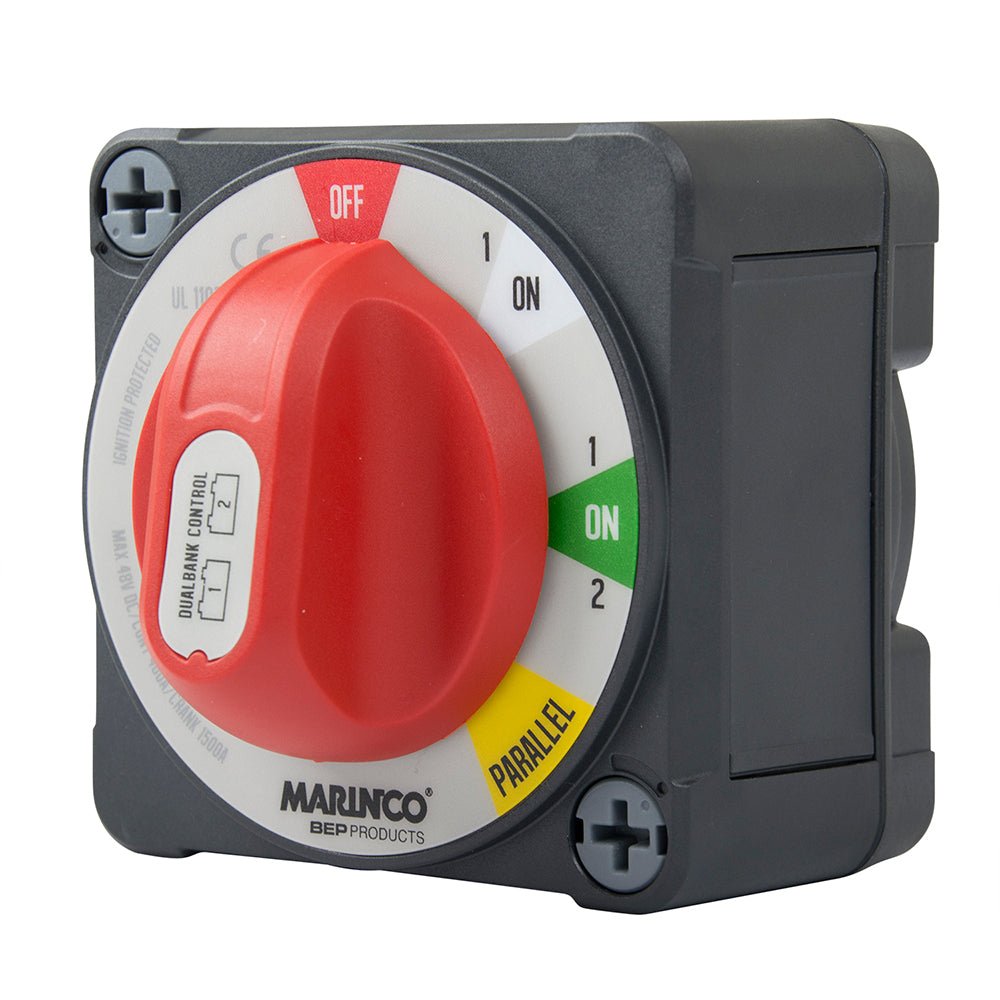 BEP Pro Installer 400a EZ-Mount Dual Bank Control Battery Switch - MC10 [772-DBC-EZ] - Houseboatparts.com