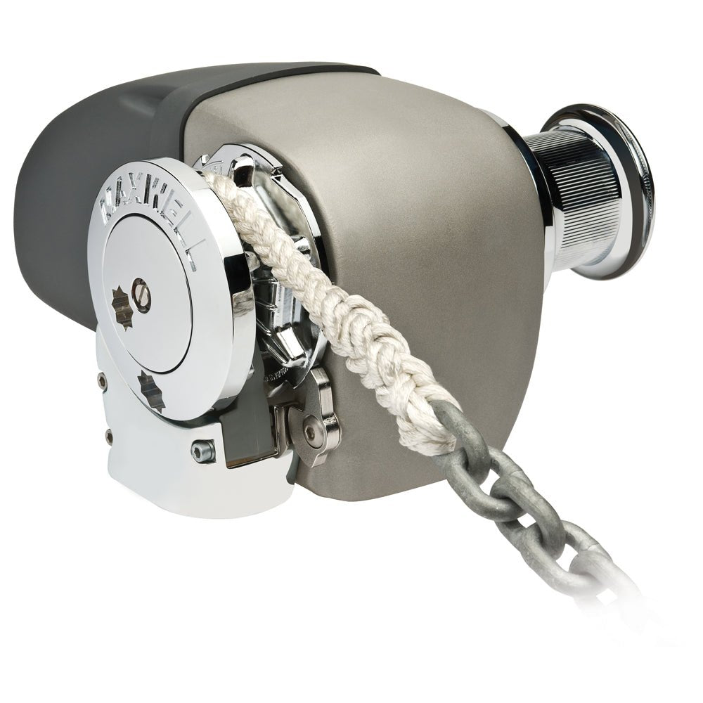 Maxwell HRC 10-8 Rope Chain Horizontal Windlass 5/16" Chain, 5/8" Rope 12V, with Capstan [HRC10812V] - Houseboatparts.com