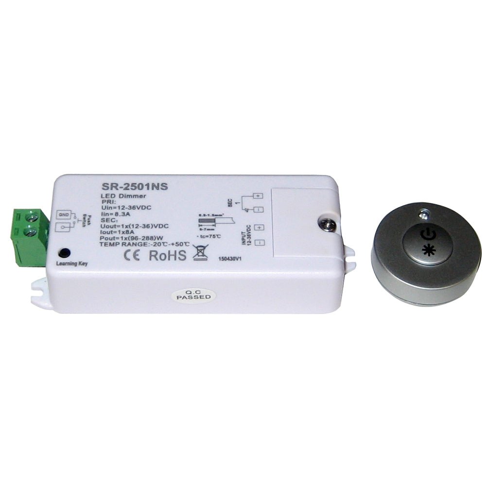 Lunasea Remote Dimming Kit w/Receiver & Button Remote [LLB-45RU-91-K1] - Houseboatparts.com