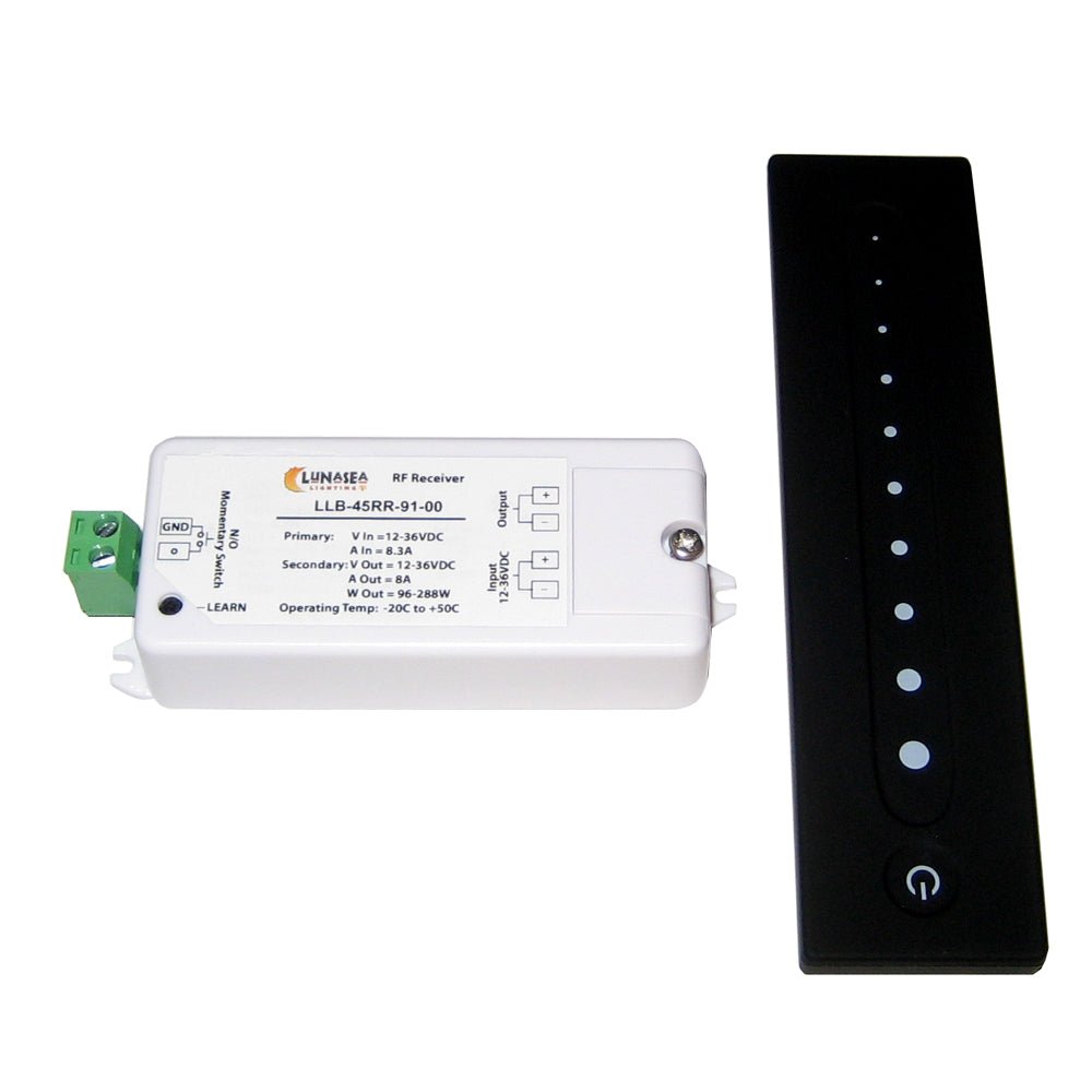 Lunasea Remote Dimming Kit w/Receiver & Linear Remote [LLB-45RE-91-K1] - Houseboatparts.com