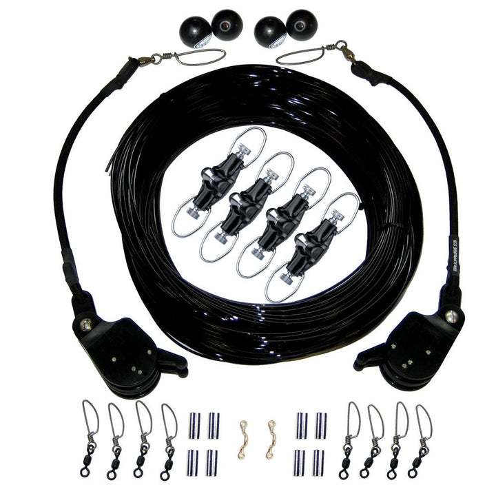 Rupp Double Rigging Kit w/Lok-Ups & Nok-Outs - 260' Black Mono [CA-0175-MO] - Houseboatparts.com