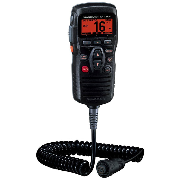 Standard Horizon RAM3+ Remote Station Microphone - Black [CMP31B] - Houseboatparts.com