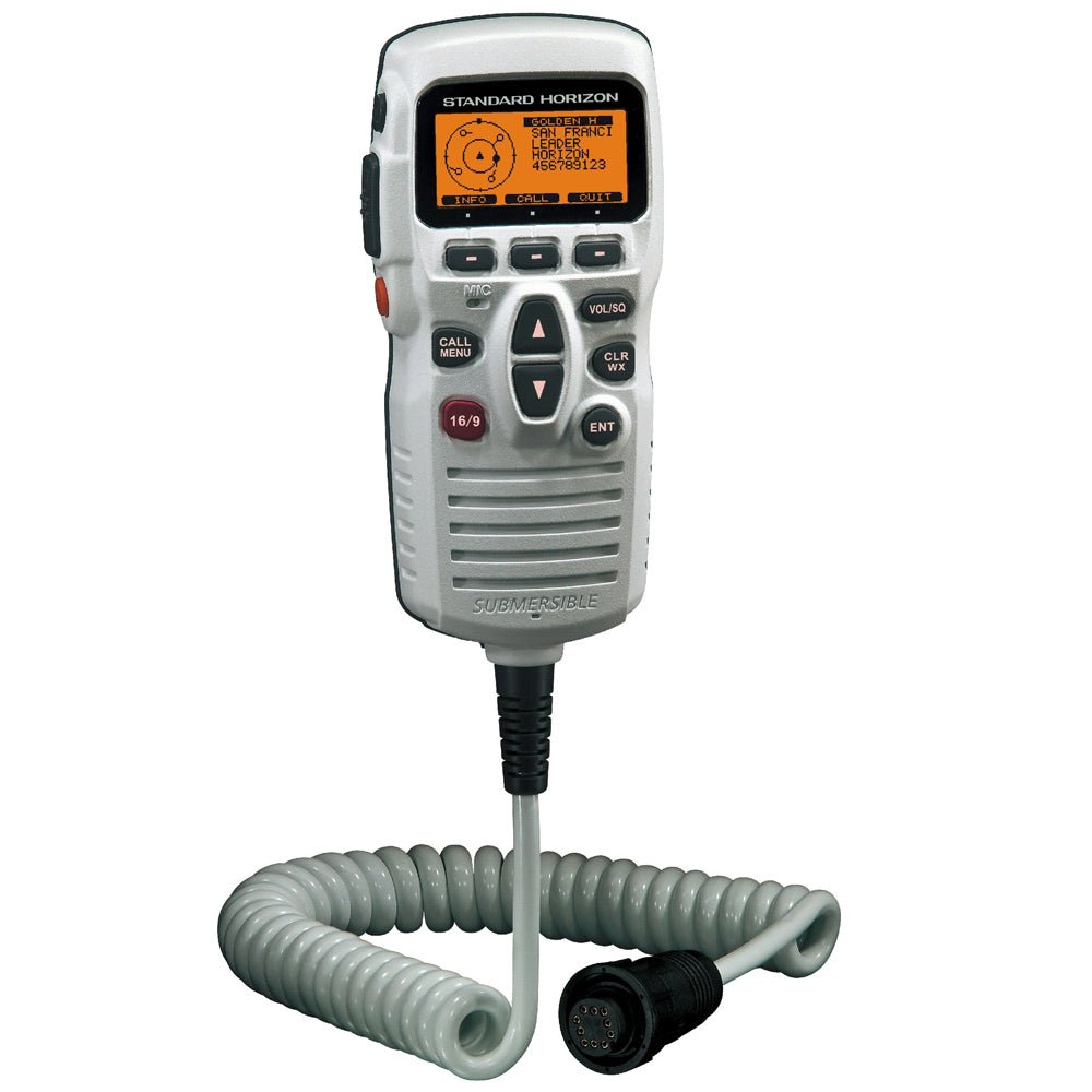 Standard Horizon RAM3+ Remote Station Microphone - White [CMP31W] - Houseboatparts.com