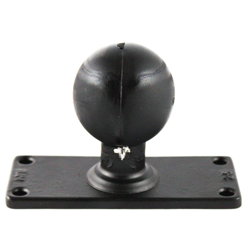 RAM Mount 2" x 5" Rectangle Base w/2.25" Ball [RAM-D-202U-25] - Houseboatparts.com