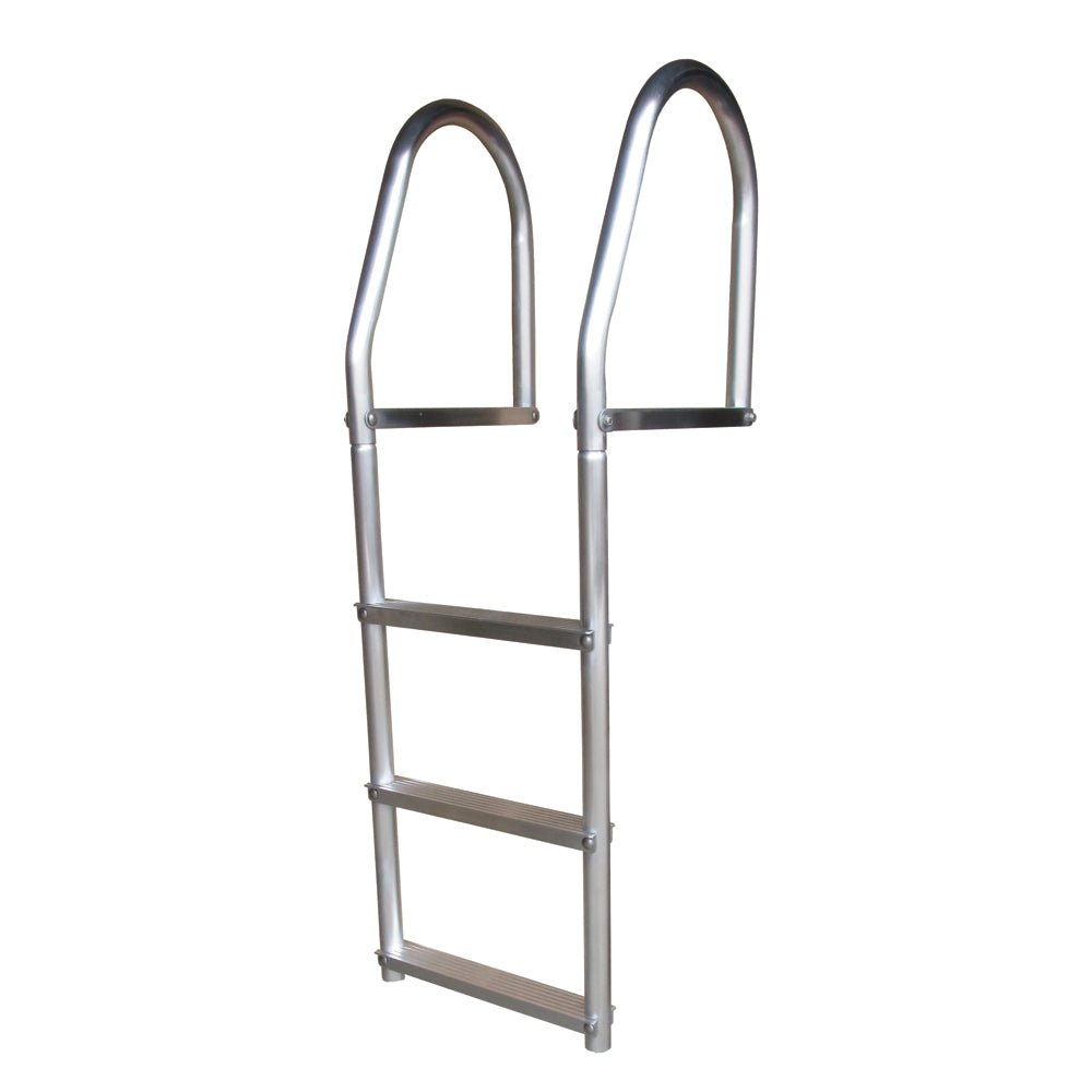 Dock Edge Fixed Eco - Weld Free Aluminum 3-Step Dock Ladder [2073-F] - Houseboatparts.com