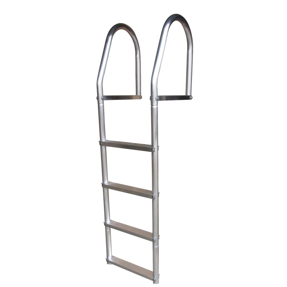 Dock Edge Fixed Eco - Weld Free Aluminum 4-Step Dock Ladder [2074-F] - Houseboatparts.com