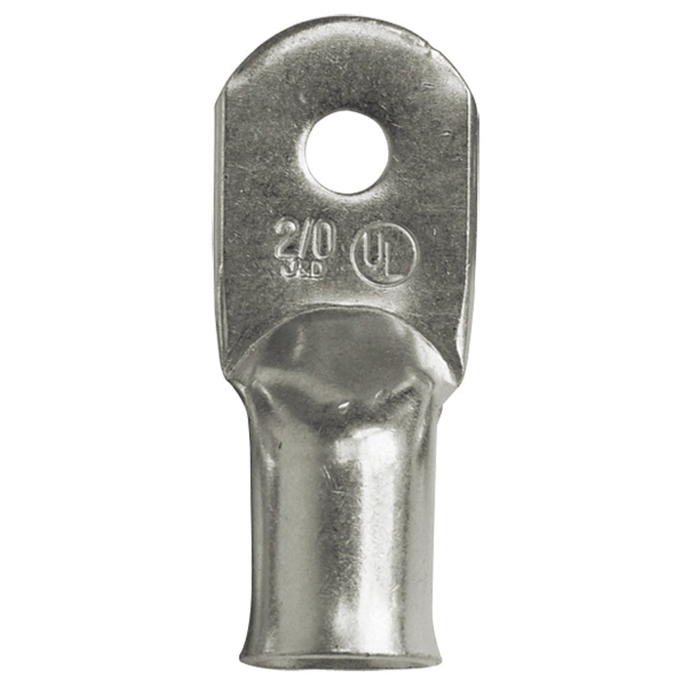 Ancor Heavy Duty 2/0 AWG 1/4" Tinned Lug - 25-Pack [242294] - Houseboatparts.com