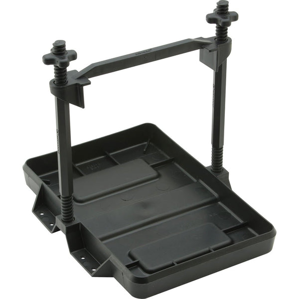 Attwood Heavy-Duty All-Plastic Adjustable Battery Tray - 24 Series [9097-5] - Houseboatparts.com