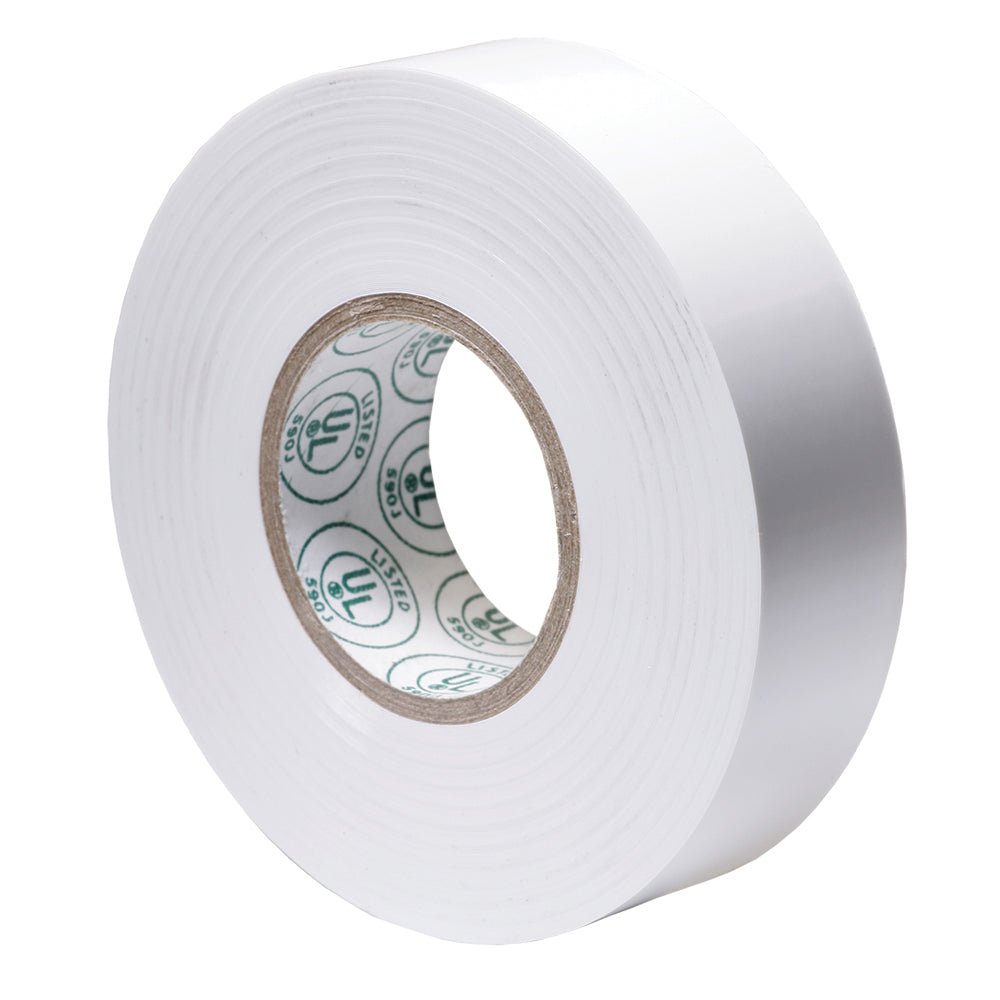 Ancor Premium Electrical Tape - 3/4" x 66' - White [337066] - Houseboatparts.com