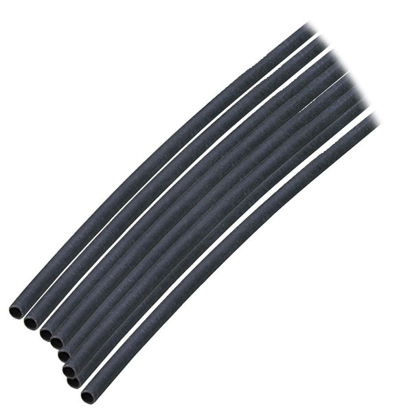 Ancor Adhesive Lined Heat Shrink Tubing (ALT) - 1/8" x 12" - 10-Pack - Black [301124] - Houseboatparts.com