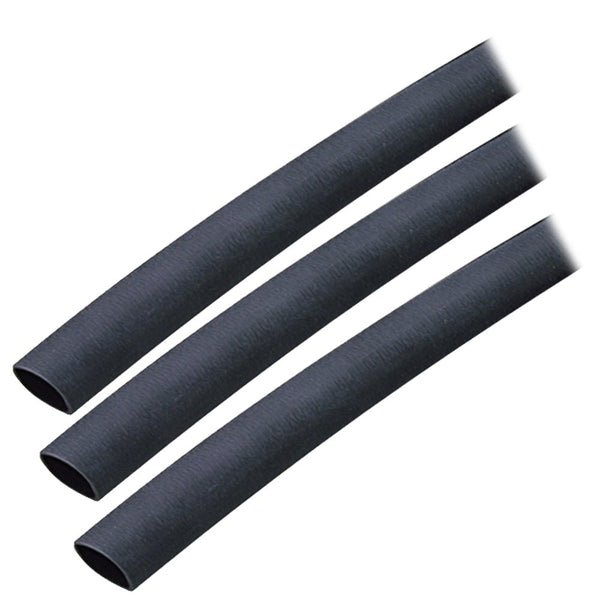 Ancor Adhesive Lined Heat Shrink Tubing (ALT) - 3/8" x 3" - 3-Pack - Black [304103] - Houseboatparts.com