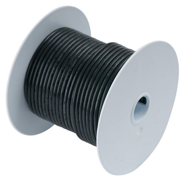 Ancor Black 18 AWG Tinned Copper Wire - 250' [100025] - Houseboatparts.com