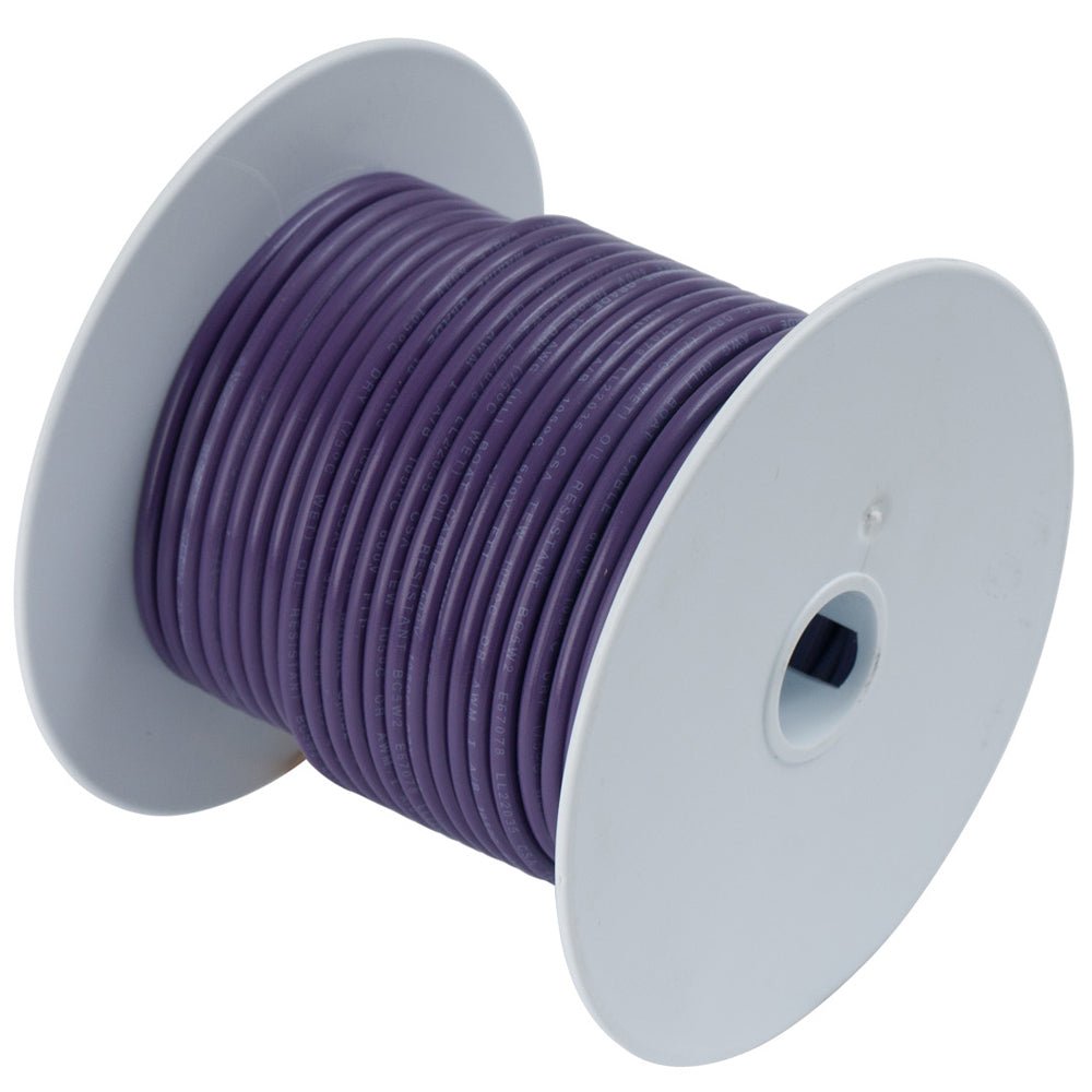 Ancor Purple 18 AWG Tinned Copper Wire - 35' [180703] - Houseboatparts.com