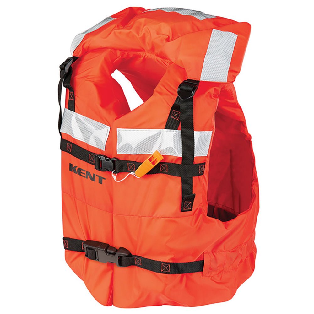 Kent Type 1 Commercial Adult Life Jacket - Vest Style - Universal [100400-200-004-16] - Houseboatparts.com