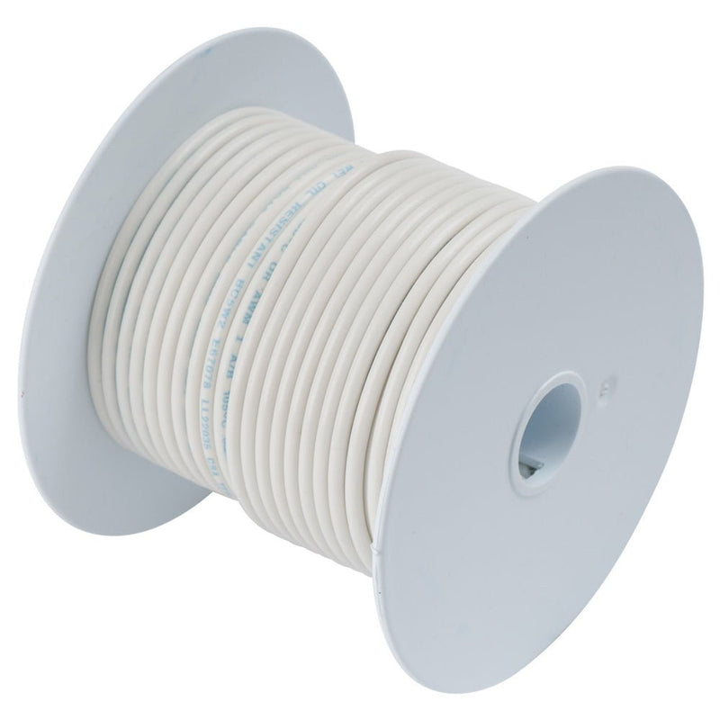 Ancor White 16 AWG Tinned Copper Wire - 100' [102910] - Houseboatparts.com