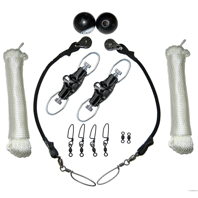 Rupp Top Gun Single Rigging Kit w/Nok-Outs f/Riggers Up To 20' [CA-0025-TG] - Houseboatparts.com