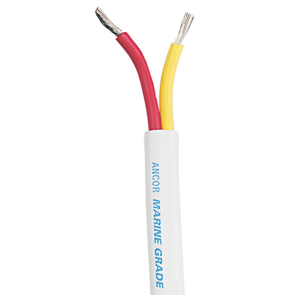 Ancor Safety Duplex Cable - 14/2 AWG - Red/Yellow - Flat - 1,000' [124599] - Houseboatparts.com