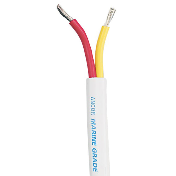 Ancor Safety Duplex Cable - 10/2 AWG - Red/Yellow - Flat - 250' [124125] - Houseboatparts.com