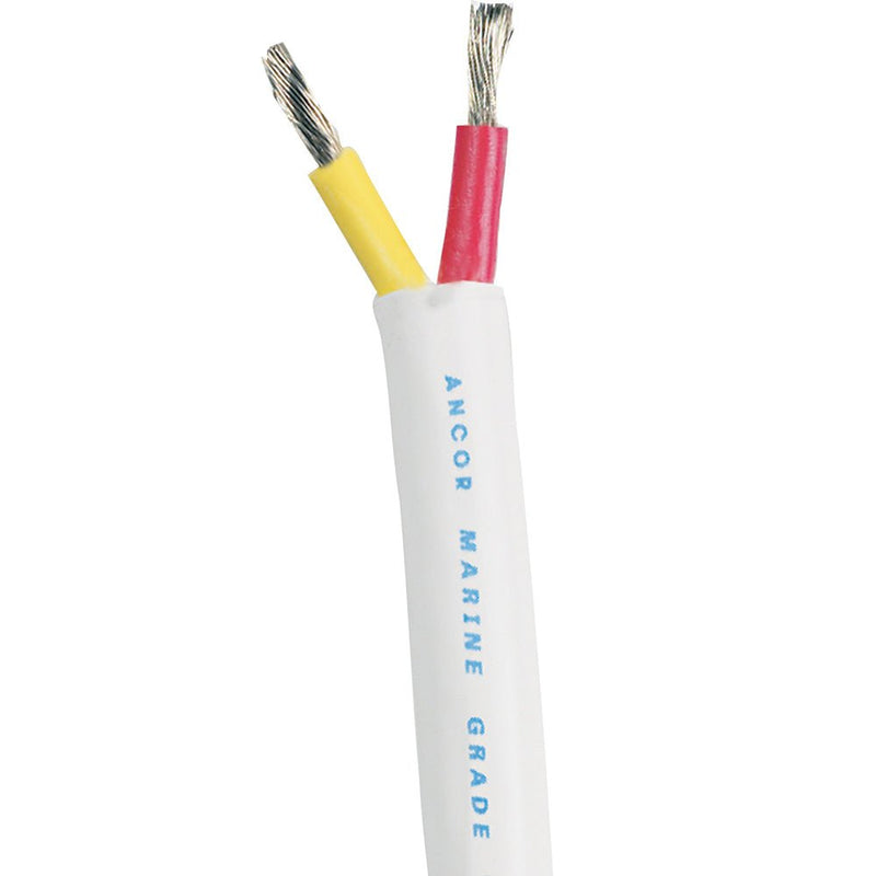 Ancor Safety Duplex Cable - 12/2 AWG - Red/Yellow - Round - 100' [126310] - Houseboatparts.com