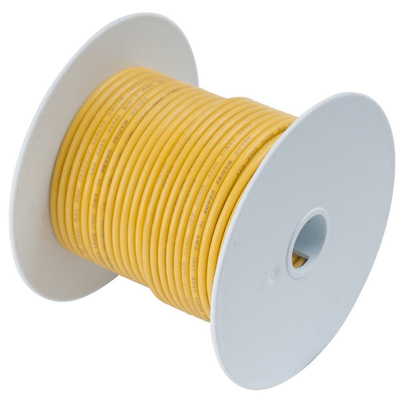 Ancor Yellow 14 AWG Tinned Copper Wire - 18' [185003] - Houseboatparts.com