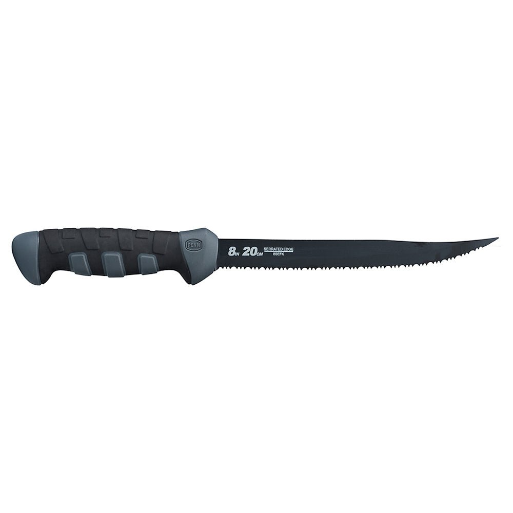 PENN 8" Serrated Edge Fillet Knife [1366262] - Houseboatparts.com