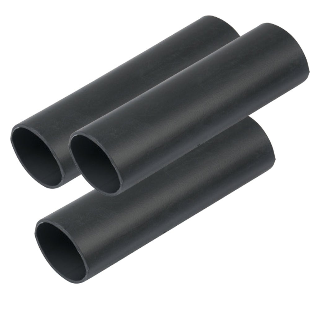 Ancor Heavy Wall Heat Shrink Tubing - 3/4" x 3" - 3-Pack - Black [326103] - Houseboatparts.com