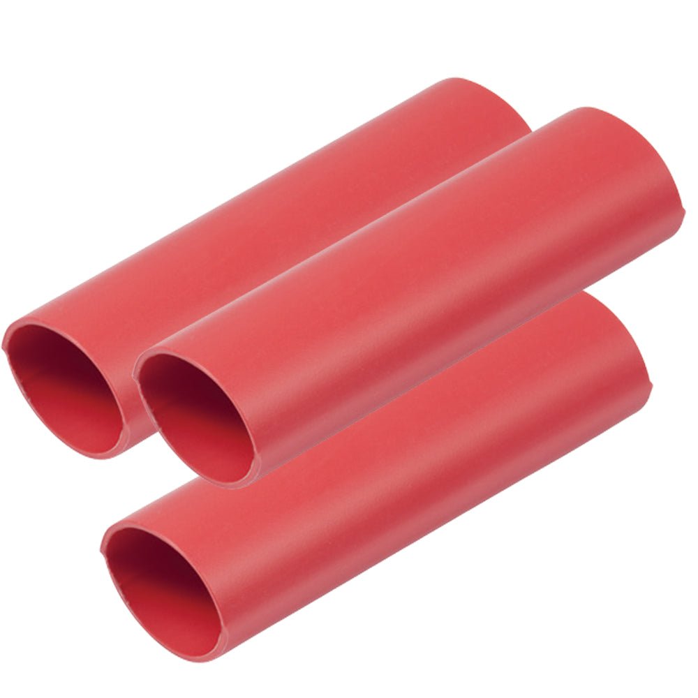 Ancor Heavy Wall Heat Shrink Tubing - 3/4" x 6" - 3-Pack - Red [326606] - Houseboatparts.com