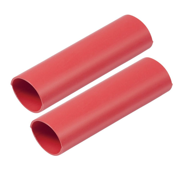 Ancor Heavy Wall Heat Shrink Tubing - 1" x 12" - 2-Pack - Red [327624] - Houseboatparts.com