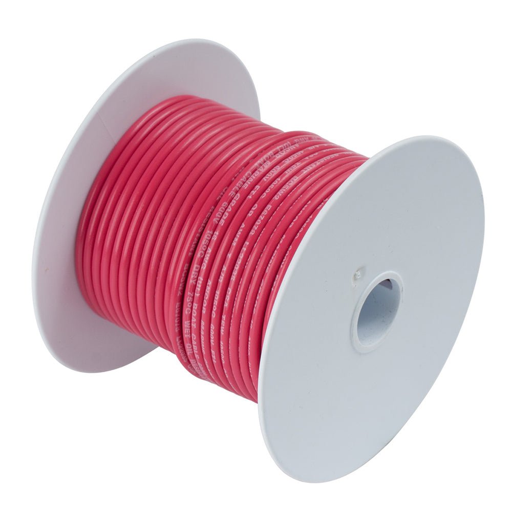 Ancor Red 8 AWG Tinned Copper Wire - 50' [111505] - Houseboatparts.com