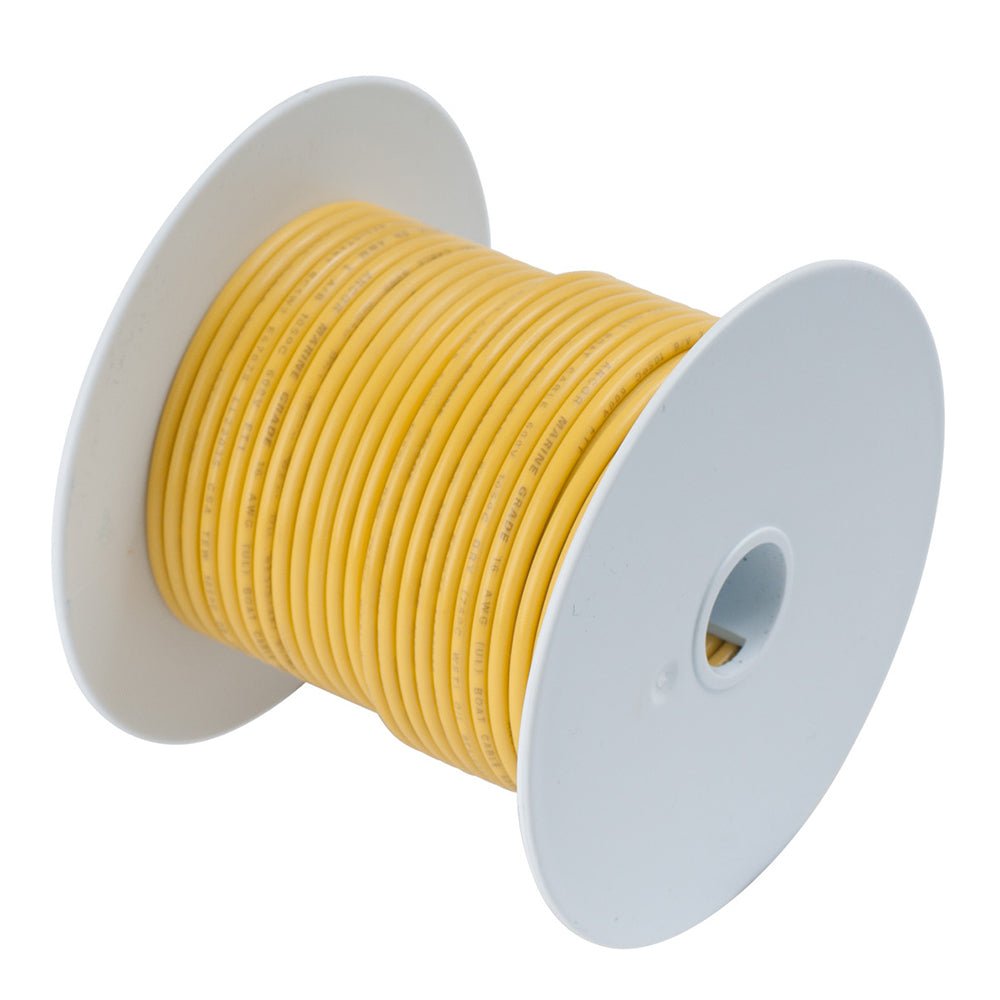 Ancor Yellow 6 AWG Tinned Copper Wire - 100' [112910] - Houseboatparts.com