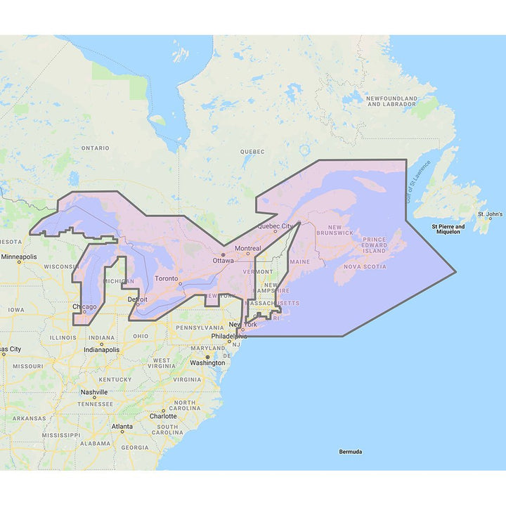 Furuno Great Lakes Maritimes Vector Charts - 3D Data Standard Resolution Satellite Photos - Unlock Code [MM3-VNA-026] - Houseboatparts.com