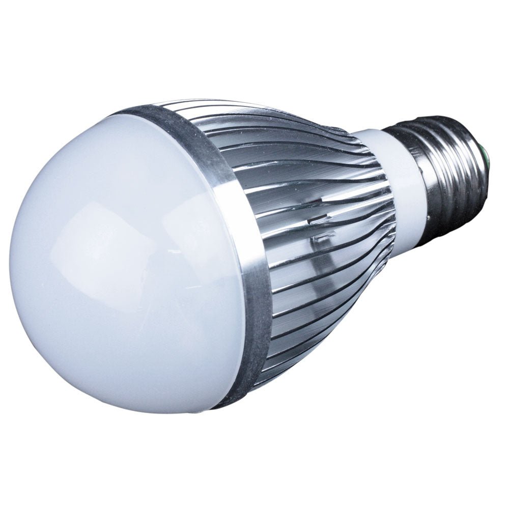 Lunasea E26 Screw Base LED Bulb - 12-24VDC/7W- Warm White [LLB-48FW-82-00] - Houseboatparts.com