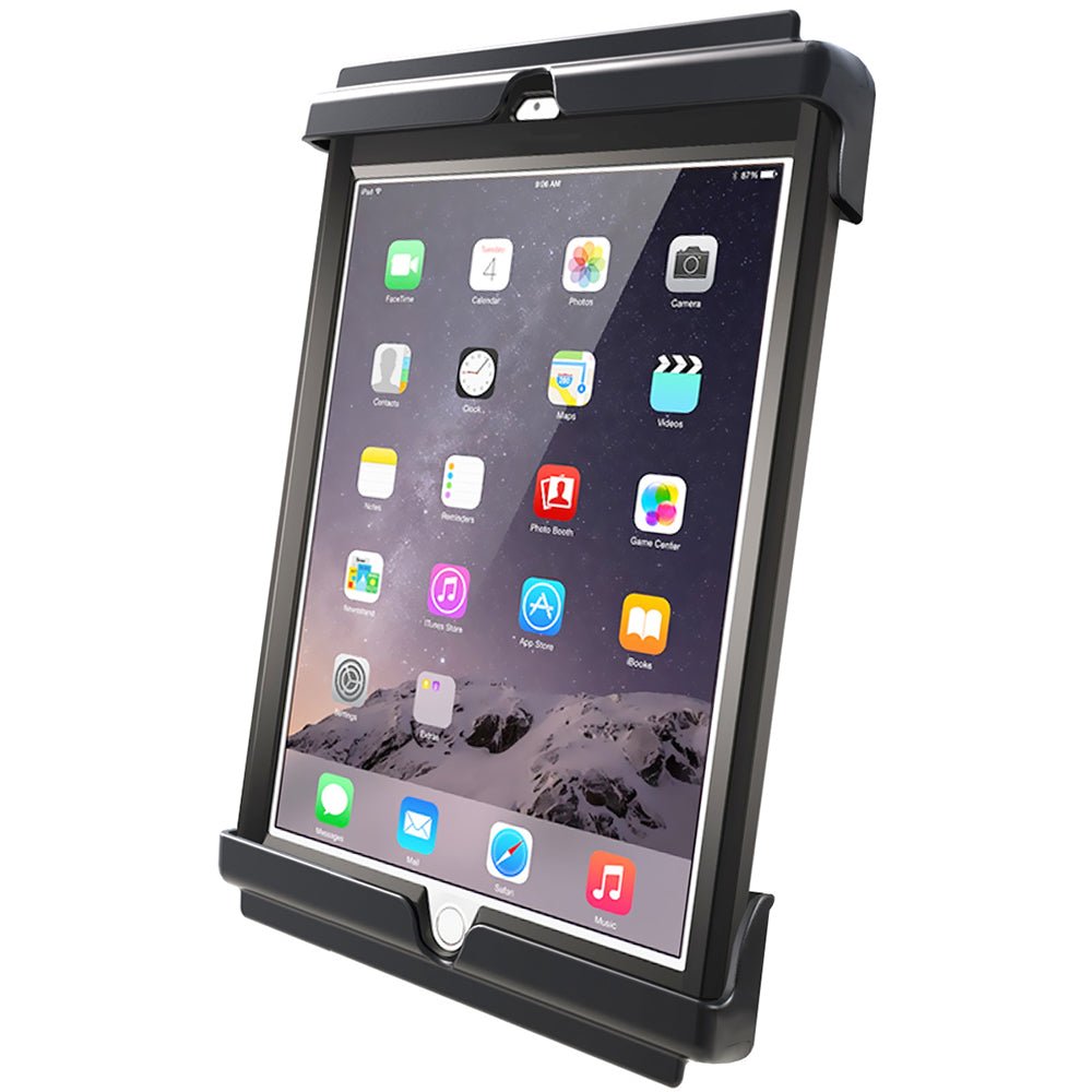 RAM Mount Tab-Tite Cradle for the Apple iPad Air 1-2 & 9.7" Tablets w/Case, Skin or Sleeve [RAM-HOL-TAB20U] - Houseboatparts.com