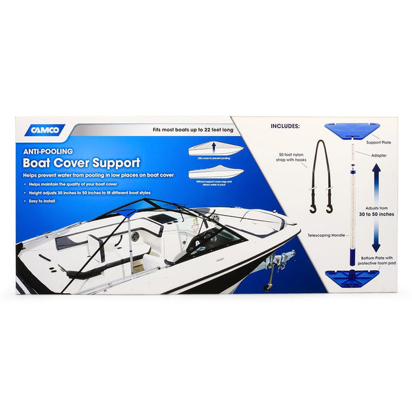 Camco Adjustable Boat Cover Support Kit [41970] - Houseboatparts.com
