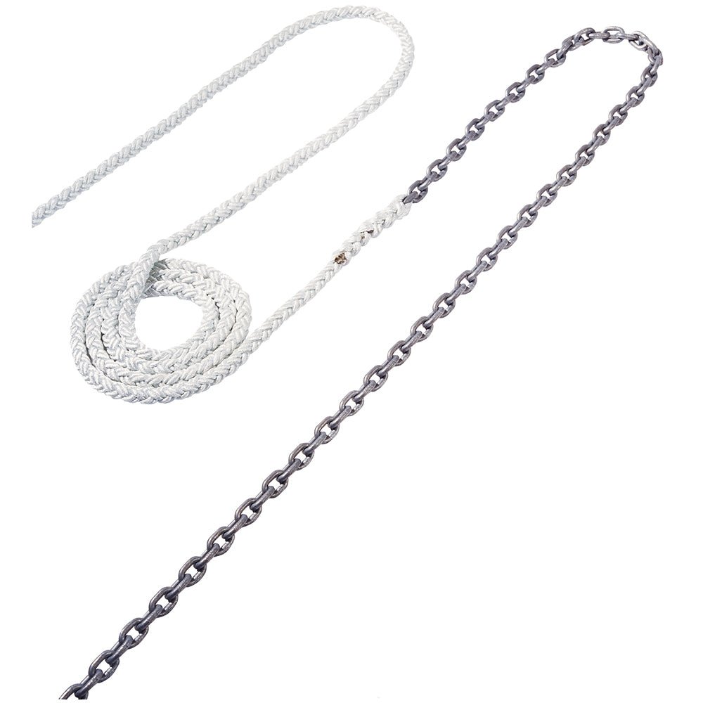 Maxwell Anchor Rode - 18-5/16" Chain to 200-5/8" Nylon Brait [RODE53] - Houseboatparts.com