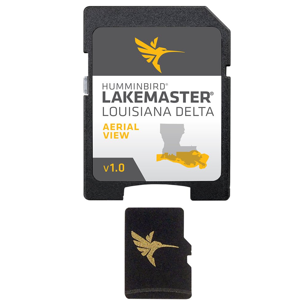 Humminbird LakeMaster Aerial Satellite View - Louisiana Delta [600050-1] - Houseboatparts.com