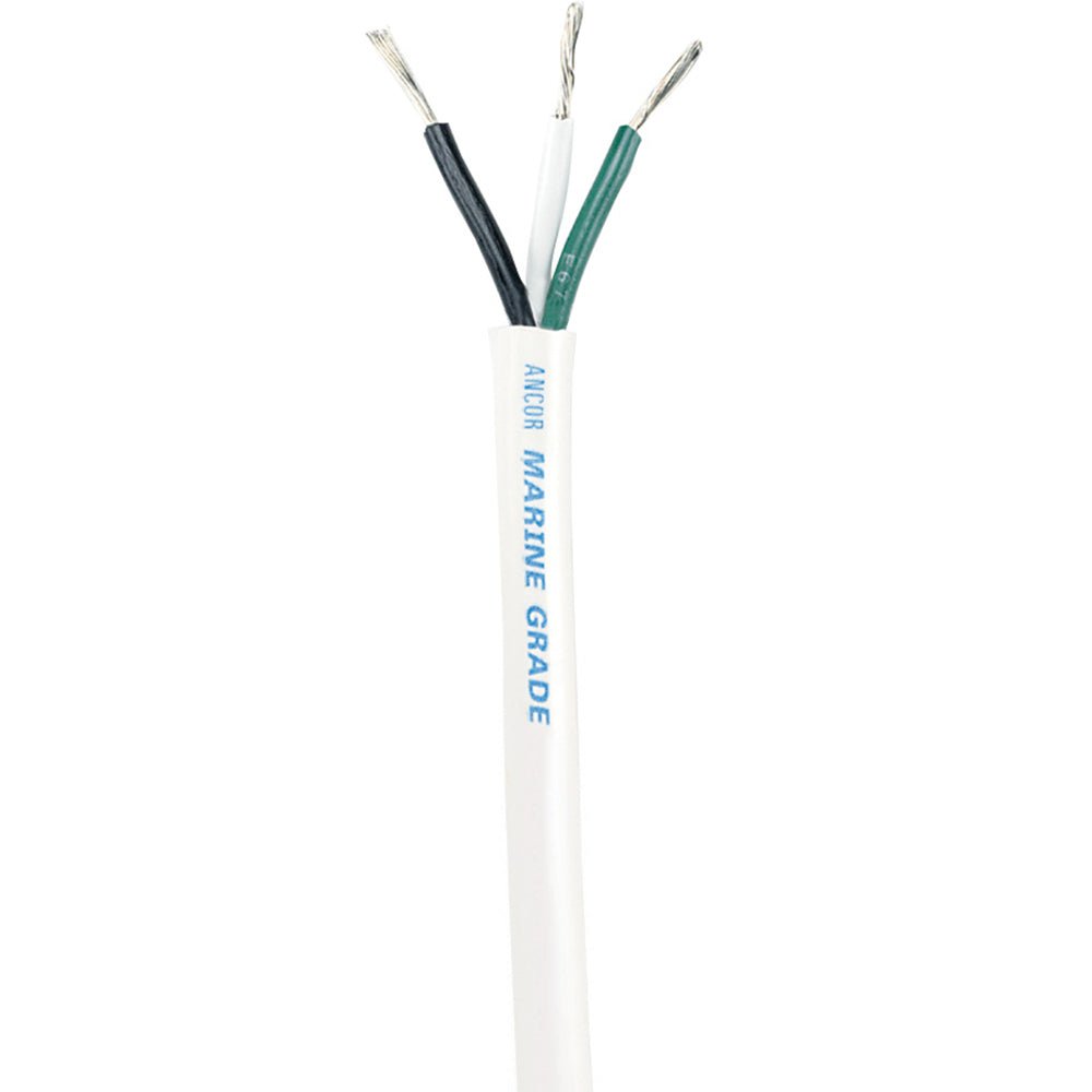 Ancor White Triplex Cable - 16/3 AWG - Round - 100' [133710] - Houseboatparts.com