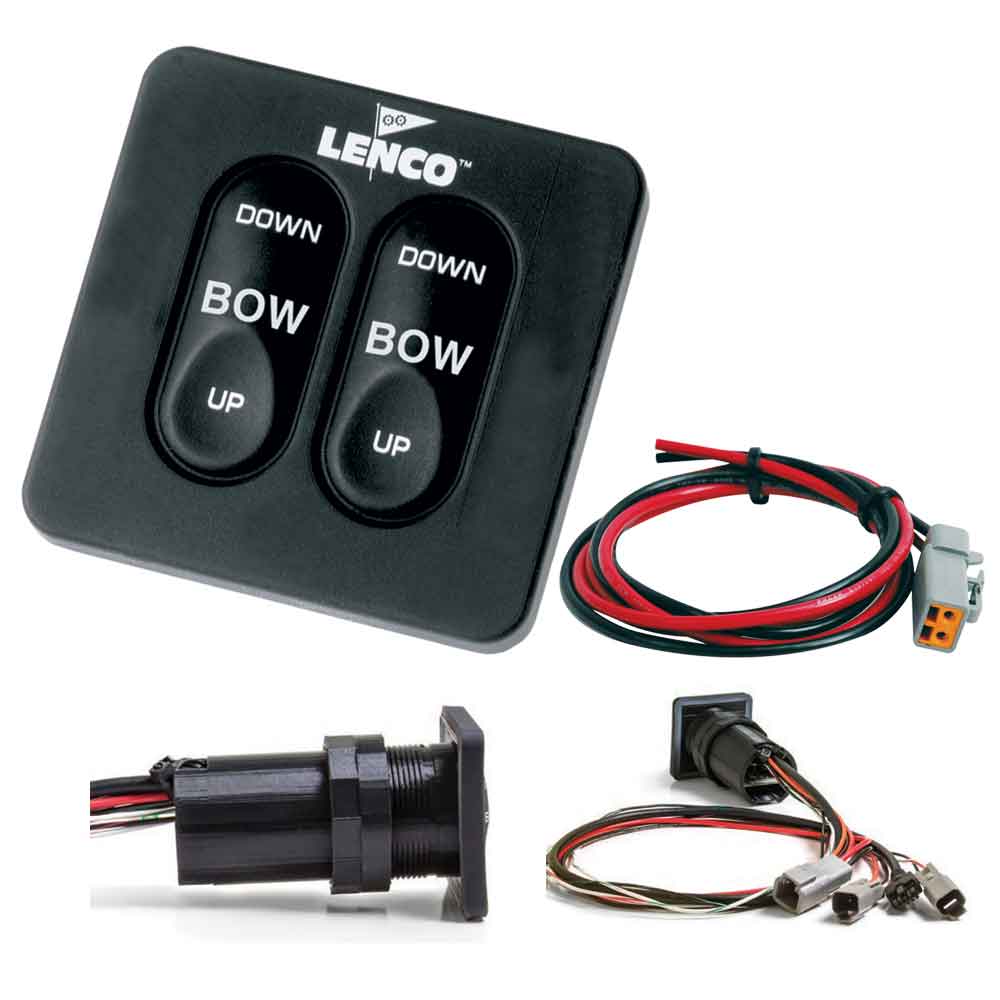 Lenco Standard Integrated Tactile Switch Kit w/Pigtail f/Single Actuator Systems [15169-001] - Houseboatparts.com